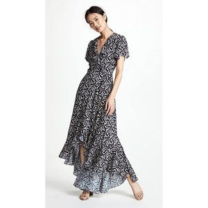 Lost + Wander Araceli Wrap Maxi Dress